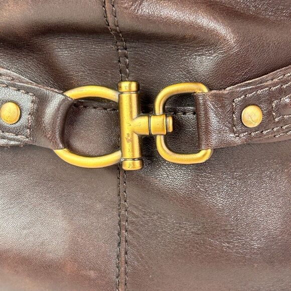 Bandolino B Dulla Riding Boots Leather Knee High Horsebit Brown Equestrian 10 - Picture 4 of 16